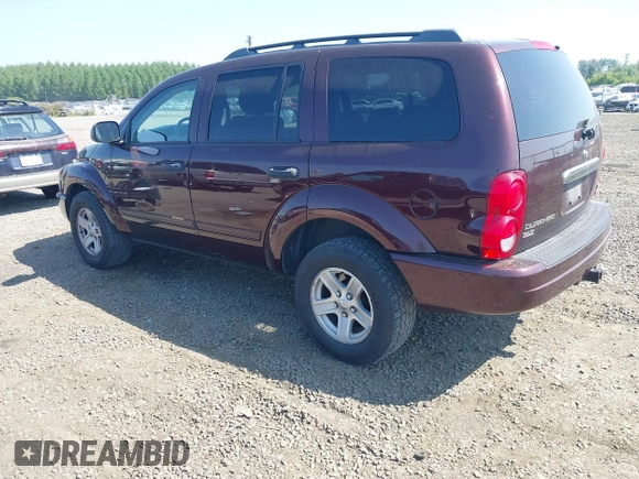 2005 Dodge Durango SLT with VIN 1D8HB48D35F565652, listed as a IAAI auction lot 42131932 with 215,380 mi miles and . Bid and sale history available at DreamBid. Image 3.
