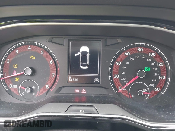 2019 Volkswagen Jetta S with VIN 3VWC57BU5KM223056, listed as a IAAI auction lot 42696119 with 56,586 mi miles and . Bid and sale history available at DreamBid. Image 7.