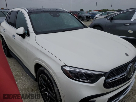2023 Mercedes-Benz GLC with VIN W1NKM4GBXPF051582, listed as a Copart auction lot 73884464 with 0 mi miles and Non Repairable. Bid and sale history available at carsss.com. Image 4.