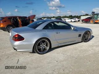 2004 Mercedes-Benz SL 55/63 AMG with VIN WDBSK74FX4F069435, listed as a Copart auction lot 73716494 with Not provided miles and Salvage title. Bid and sale history available at DreamBid. Image 3.