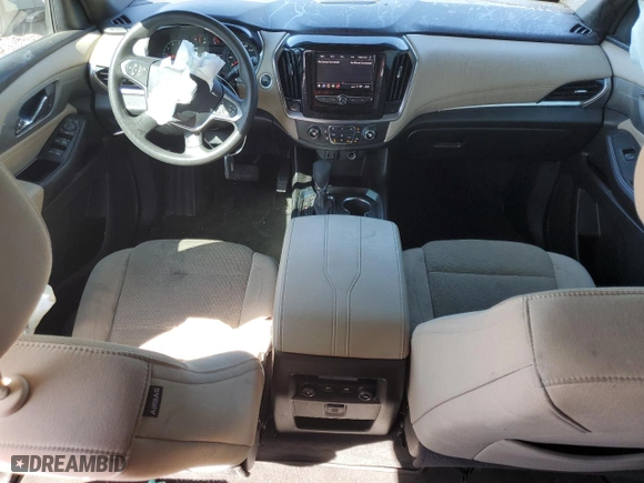 2023 Chevrolet Traverse LS with VIN 1GNERFKW1PJ259933, listed as a Copart auction lot 49358375 with 45,202 mi miles and Salvage Title. Bid and sale history available at carsss.com. Image 8.