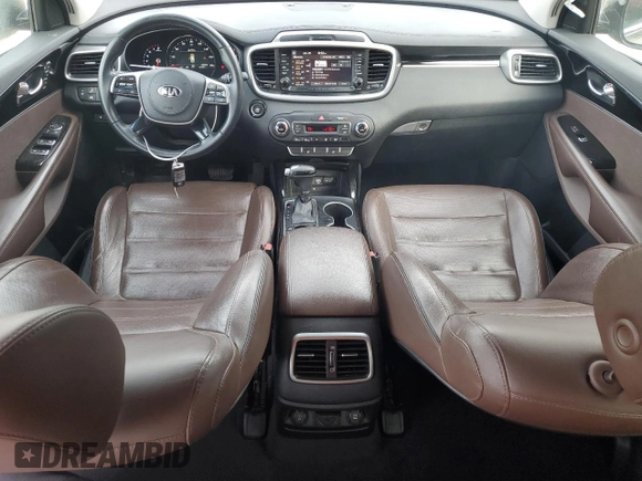 2019 Kia Sorento SX V6 with VIN 5XYPKDA59KG505820, listed as a Copart auction lot 42250135 with 59,097 mi miles and Salvage Title. Bid and sale history available at carsss.com. Image 8.
