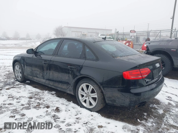 2010 Audi A4 2.0T Premium with VIN WAUAFAFL6AN053023, listed as a IAAI auction lot 41490360 with 153,419 mi miles. Bid and sale history available at carsss.com. Image 3.
