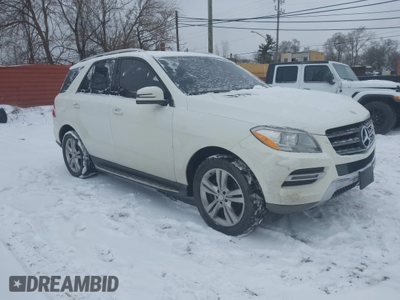 2013 Mercedes-Benz M 350 with VIN 4JGDA2EB9DA160460, listed as a IAAI auction lot 41415957 with 112,947 mi miles and . Bid and sale history available at DreamBid. Image 1.