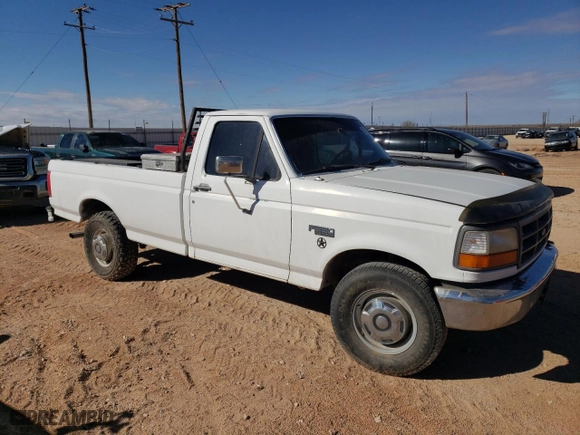 1997 Ford F-250 HD with VIN 3FTHF25H0VMA41910, listed as a Copart auction lot 87371704 with NaN miles and Salvage Title. Bid and sale history available at carsss.com. Image 4.
