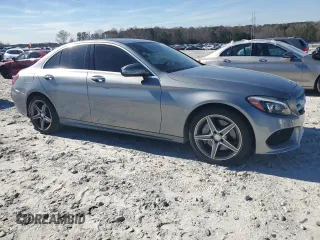 2015 Mercedes-Benz C-Class C 400 with VIN 55SWF6GBXFU009171, listed as a Copart auction lot 49639705 with 114,492 mi miles and Clean Title. Bid and sale history available at carsss.com. Image 4.