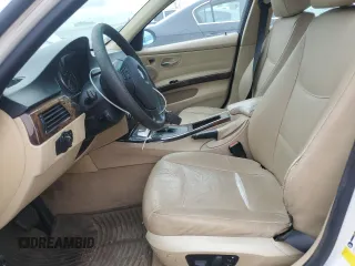 2007 BMW 3 Series 328i with VIN WBAVA37577NL15653, listed as a Copart auction lot 58705125 with 189,255 mi miles and Salvage title. Bid and sale history available at DreamBid. Image 7.