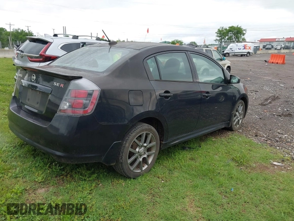 2012 Nissan Sentra SE-R with VIN 3N1BB6AP2CL642182, listed as a IAAI auction lot 42191738 with 92,858 mi miles and . Bid and sale history available at DreamBid. Image 4.