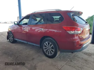 2016 Nissan Pathfinder S with VIN 5N1AR2MNXGC660725, listed as a Copart auction lot 61164915 with 125,134 mi miles and Salvage title. Bid and sale history available at DreamBid. Image 2.