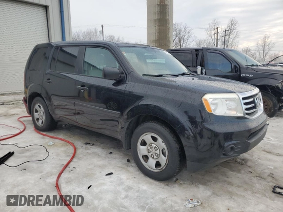 2015 Honda Pilot LX with VIN 5FNYF4H26FB044478, listed as a Copart auction lot 42679915 with 121,266 mi miles and Clean Title. Bid and sale history available at DreamBid. Image 4.