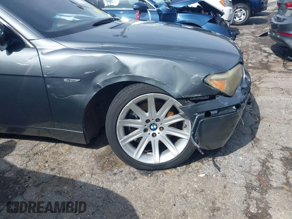 2005 BMW 7 Series with VIN WBAGL63515DP74478, listed as a IAAI auction lot 41801754 with 132,789 mi miles and . Bid and sale history available at DreamBid. Image 6.