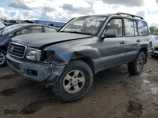 1998 Toyota Land Cruiser with VIN JT3HT05J0W0006471, listed as a Copart auction lot 49091535 with 314,727 mi miles and Salvage Title. Bid and sale history available at carsss.com. Image 1.