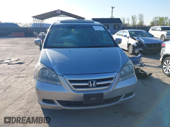 2007 Honda Odyssey EX-L with VIN 5FNRL387X7B140294, listed as a IAAI auction lot 41995795 with 202,934 mi miles. Bid and sale history available at carsss.com. Image 12.