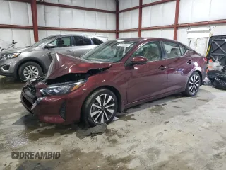 2024 Nissan Sentra SV with VIN 3N1AB8CV8RY229178, listed as a Copart auction lot 58623595 with 26,139 mi miles and Salvage title. Bid and sale history available at DreamBid. Image 1.