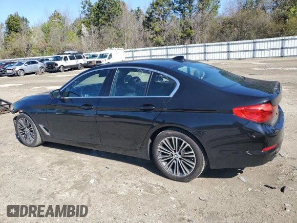 2019 BMW 5 Series 530i with VIN WBAJA5C57KWW09248, listed as a Copart auction lot 50516475 with 69,432 mi miles and Salvage Title. Bid and sale history available at DreamBid. Image 2.