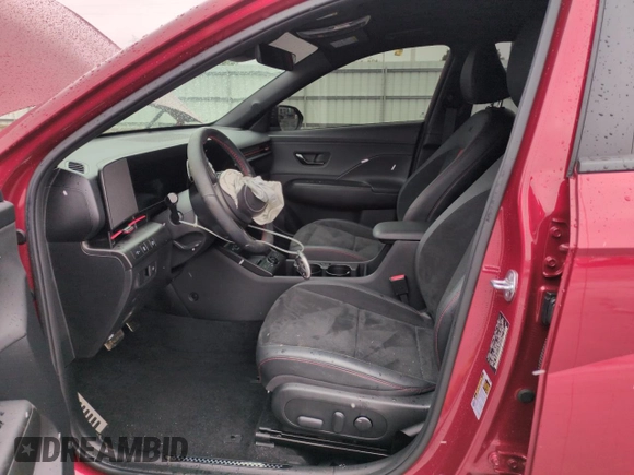 2024 Hyundai Kona N Line z VIN KM8HACA3XRU055454, wystawiony jako Copart lot #51841935 z przebiegiem 22 371 mil mil oraz Szkoda całkowita • Salvage title. Historia ofert i sprzedaży dostępna na DreamBid. Obrazek 7.