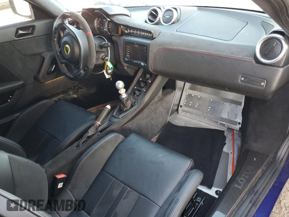 2021 Lotus Evora GT z VIN SCCLMDDN0MHA10373, wystawiony jako Copart lot #73548304 z przebiegiem 3 936 mil mil oraz Szkoda całkowita • Salvage title. Historia ofert i sprzedaży dostępna na DreamBid. Obrazek 8.