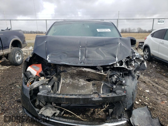 2016 Chrysler Town & Country Touring with VIN 2C4RC1BG2GR279837, listed as a Copart auction lot 49845915 with 0 mi miles and Salvage Title. Bid and sale history available at carsss.com. Image 5.