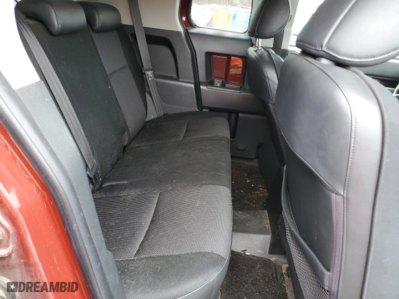 2008 Toyota FJ Cruiser with VIN JTEBU11F68K045560, listed as a Copart auction lot 53239895 with 235,044 mi miles and Salvage Title. Bid and sale history available at carsss.com. Image 10.