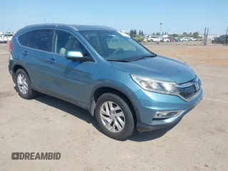 2015 Honda CR-V EX-L with VIN 2HKRM4H77FH632137, listed as a IAAI auction lot 42158111 with 172,531 mi miles. Bid and sale history available at carsss.com. Image 1.