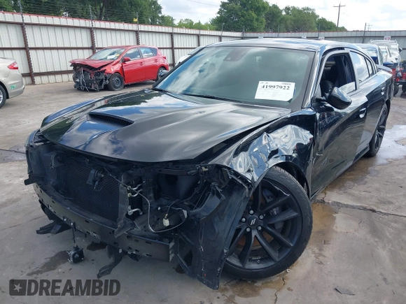 2022 Dodge Charger R/T with VIN 2C3CDXCT3NH240215, listed as a IAAI auction lot 41997922 with 38,771 mi miles and . Bid and sale history available at carsss.com. Image 20.