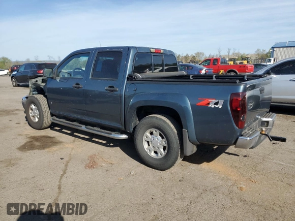 2006 Chevrolet Colorado LT w/2LT with VIN 1GCDT136868162886, listed as a Copart auction lot 53825885 with 108,600 mi miles and Salvage Title. Bid and sale history available at carsss.com. Image 2.