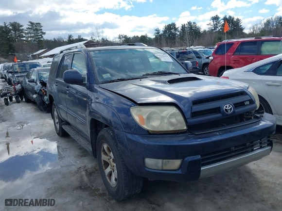2005 Toyota 4Runner SR5 with VIN JTEBT14R958027944, listed as a IAAI auction lot 41664117 with NaN miles. Bid and sale history available at carsss.com. Image 13.