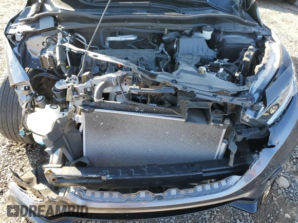 2022 Honda HR-V Sport with VIN 3CZRU6H10NM750668, listed as a Copart auction lot 48776095 with 29,058 mi miles and Salvage Title. Bid and sale history available at carsss.com. Image 12.