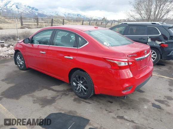 2018 Nissan Sentra SV with VIN 3N1AB7AP6JL617087, listed as a IAAI auction lot 41702341 with 59,310 mi miles and . Bid and sale history available at DreamBid. Image 3.