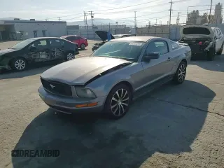 2007 Ford Mustang Deluxe with VIN 1ZVFT80N375254615, listed as a Copart auction lot 53707515 with 214,591 mi miles and Salvage Title. Bid and sale history available at carsss.com. Image 13.