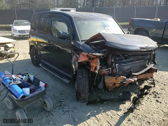 2008 Honda Element EX with VIN 5J6YH28788L009851, listed as a Copart auction lot 46914765 with 0 mi miles and Salvage Title. Bid and sale history available at carsss.com. Image 10.