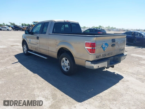 2011 Ford F-150 XL with VIN 1FTEX1CMXBFB25089, listed as a IAAI auction lot 42091981 with 348,604 mi miles. Bid and sale history available at carsss.com. Image 3.