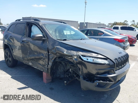 2018 Jeep Cherokee Latitude with VIN 1C4PJLCB8JD528079, listed as a IAAI auction lot 42261691 with 63,827 mi miles and . Bid and sale history available at DreamBid. Image 1.