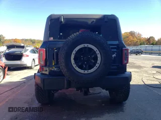 2021 Ford Bronco с VIN 1FMDE5CH0MLA60295, выставлен на аукционе Copart как лот 77109024 с пробегом 12 804 миль миль и Списание • Salvage title. История ставок и продаж доступна на DreamBid. Изображение 6.