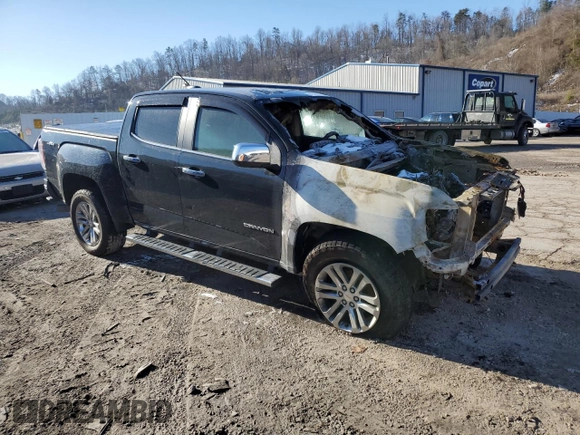 2016 GMC Canyon 4WD SLT with VIN 1GTP6DE15G1340013, listed as a Copart auction lot 45508015 with 0 mi miles and Salvage Title. Bid and sale history available at carsss.com. Image 4.