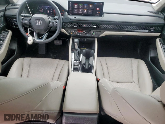2024 Honda Accord Touring with VIN 1HGCY2F89RA085105, listed as a Copart auction lot 62604865 with 11,362 mi miles and Salvage title. Bid and sale history available at DreamBid. Image 8.