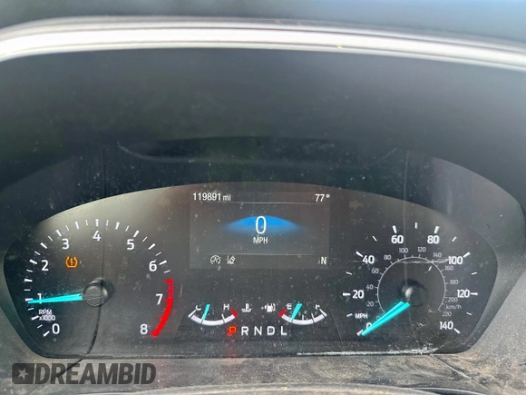 2020 Ford Escape S with VIN 1FMCU0F66LUB66867, listed as a Copart auction lot 61109925 with 119,891 mi miles and Clean title. Bid and sale history available at DreamBid. Image 8.