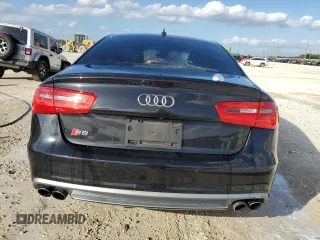 2014 Audi S6 Prestige with VIN WAUF2AFCXEN019304, listed as a Copart auction lot 80566804 with 63,880 mi miles and Non Repairable. Bid and sale history available at carsss.com. Image 6.