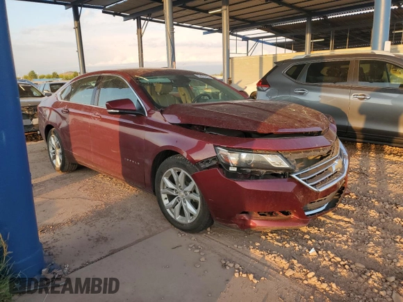 2016 Chevrolet Impala LT with VIN 1G1115S36GU163530, listed as a Copart auction lot 55420265 with 47,920 mi miles and Salvage Title. Bid and sale history available at DreamBid. Image 4.