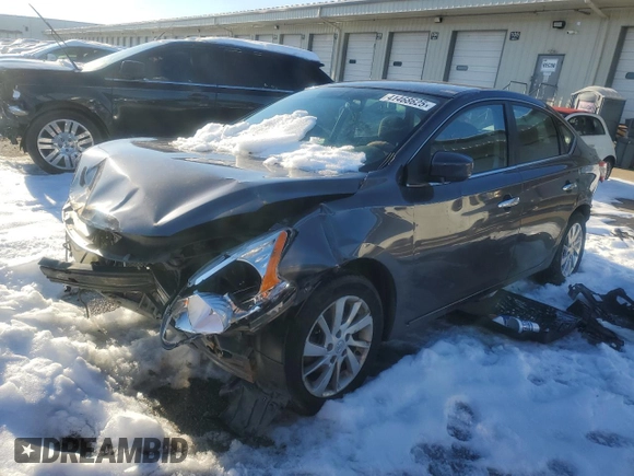 2013 Nissan Sentra S with VIN 3N1AB7AP1DL639521, listed as a Copart auction lot 41468625 with 127,997 mi miles and Non Repairable. Bid and sale history available at DreamBid. Image 1.