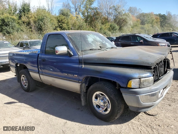 1994 Dodge Ram 1500 with VIN 3B7HC16Z1RM566829, listed as a Copart auction lot 74668724 with 122,751 mi miles and Clean Title. Bid and sale history available at carsss.com. Image 4.