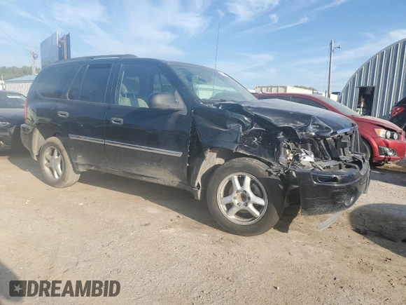 2008 GMC Envoy SLE1 with VIN 1GKDS13S382214760, listed as a Copart auction lot 72582894 with Not Provided miles and Salvage Title. Bid and sale history available at DreamBid. Image 4.