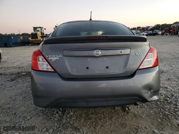 2018 Nissan Versa Sedan SV with VIN 3N1CN7AP7JL861668, listed as a Copart auction lot 75946124 with 95,851 mi miles and Salvage Title. Bid and sale history available at carsss.com. Image 6.