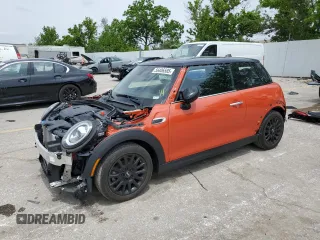 2021 MINI Hardtop Cooper with VIN WMWXR3C03M2N94446, listed as a Copart auction lot 56406585 with 25,240 mi miles and Salvage title. Bid and sale history available at DreamBid. Image 1.