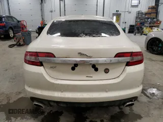 2009 Jaguar XF with VIN SAJXA06B69HR25287, listed as a Copart auction lot 42179625 with 222,124 mi miles and Salvage Title. Bid and sale history available at DreamBid. Image 6.