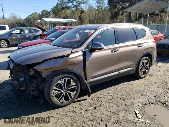 2020 Hyundai Santa Fe Limited with VIN 5NMS53AA9LH213441, listed as a Copart auction lot 72866132 with 40,302 mi miles. Bid and sale history available at carsss.com. Image 1.