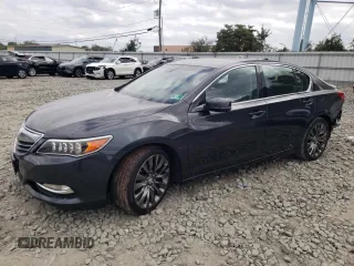 2016 Acura RLX Tech Pkg with VIN JH4KC1F51GC000993, listed as a Copart auction lot 73322414 with 118,631 mi miles and Salvage Title. Bid and sale history available at carsss.com. Image 1.