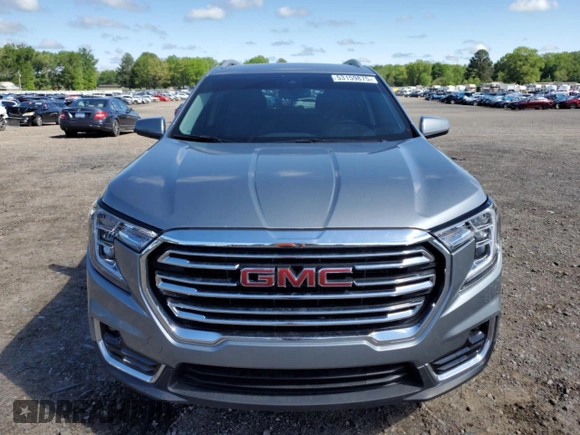 2023 GMC Terrain SLT with VIN 3GKALPEG4PL271042, listed as a Copart auction lot 53159875 with 25,528 mi miles and Salvage title. Bid and sale history available at DreamBid. Image 5.