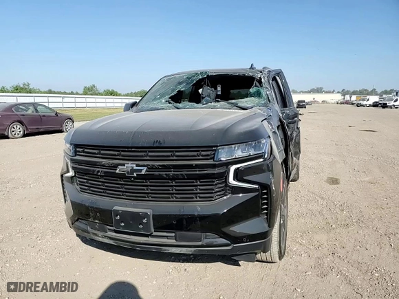 2024 Chevrolet Tahoe RST with VIN 1GNSKRKD5RR260708, listed as a Copart auction lot 74101214 with 5,609 mi miles and Salvage Title. Bid and sale history available at carsss.com. Image 12.