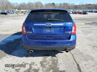 2013 Ford Edge Limited with VIN 2FMDK4KC9DBB18154, listed as a Copart auction lot 52440295 with 143,219 mi miles and Salvage Title. Bid and sale history available at carsss.com. Image 6.